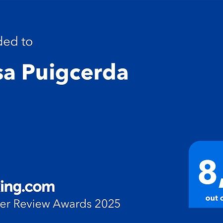 Casa Puigcerda Villa Dış mekan fotoğraf